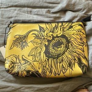 Custom Made Etsy Sunflower Clutch